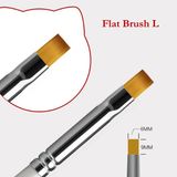  Cọ sơn vẽ mô hình Hobby Mio Flat Brush 