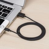  Cáp sạc iPhone iPad Anker USB to Lightning Round Cable 3FT/0.9M - Black - A7101H12 