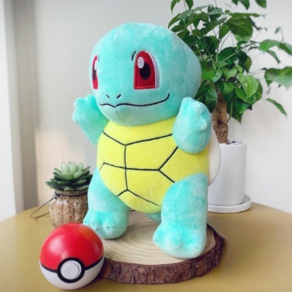  Thú bông Pokemon Squirtle - Zenigame - Đồ chơi Pokemon chính hãng 