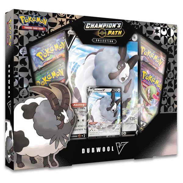  PB124 - Thẻ bài Pokemon Dubwool V Champion's Path Collection 