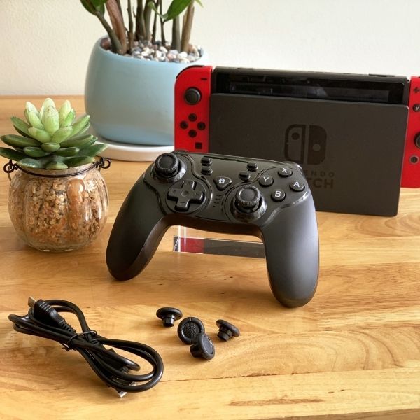  Tay cầm DOBE không dây có nắp analog thay thế cho Nintendo Switch - TNS-1126 