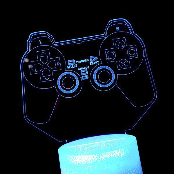  Đèn LED RGB trang trí bàn Gaming Controller tặng kèm remote 