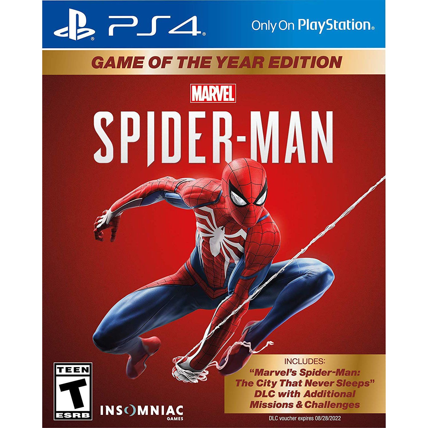  PS4296 - Marvel’s Spider-Man - Game Of The Year Edition cho PS4 PS5 