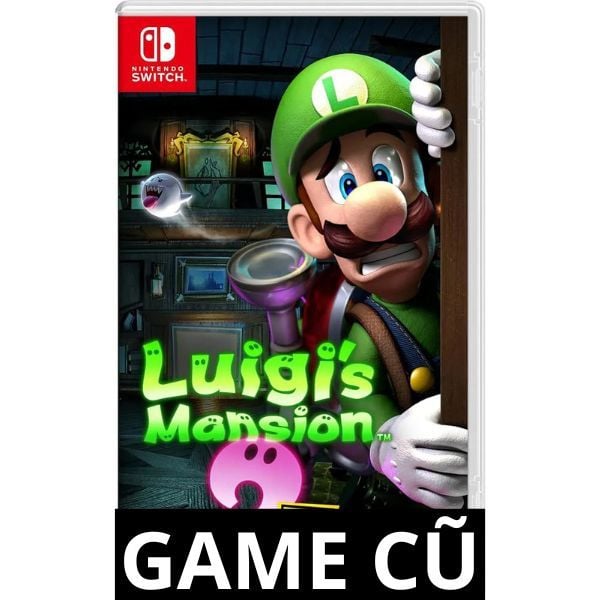 Game cũ Luigi's Mansion HD cho Nintendo Switch SECOND-HAND