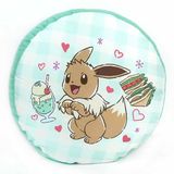  Gối bông Pokemon Reversible Cushion Cafe Art Eevee - Banpresto 