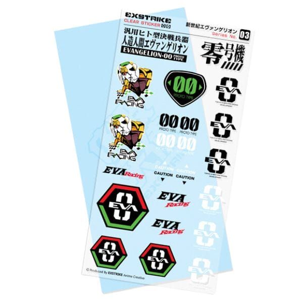  Hình dán Sticker chống thấm nước Shin Seiki Evangelion 