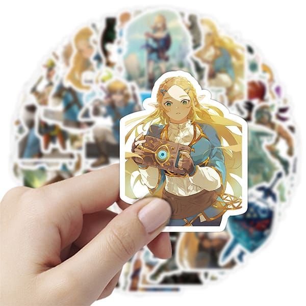  Hình dán Sticker tổng hợp The Legends of Zelda 50 cái ngẫu nhiên 