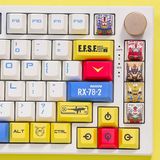  Bộ Keycap bàn phím cơ Gundam RX-78-2 PBT Full Set 126 nút 