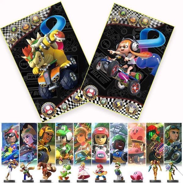  Thẻ bài amiibo Mario Kart 8 Deluxe cho Nintendo Switch 