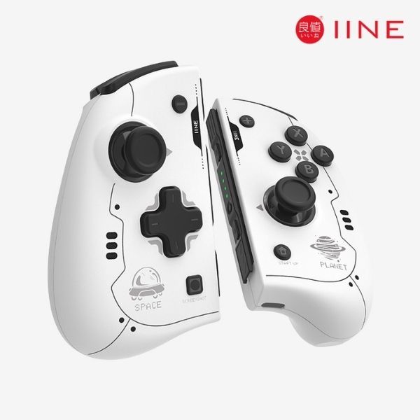 Tay cầm IINE Split Pad Pro Joy-con cho Nintendo Switch - White Space 