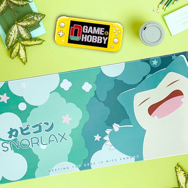  Lót chuột Gaming Pokemon Chibi cao cấp Snorlax 