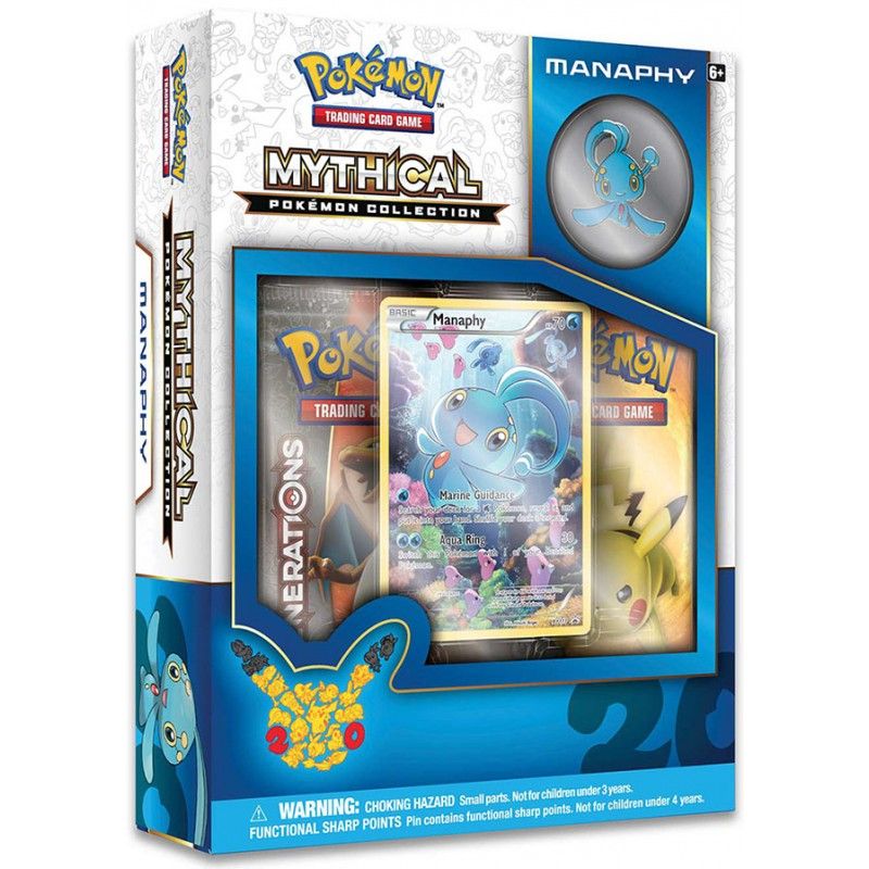  PB40 - MYTHICAL POKEMON COLLECTION - MANAPHY (POKÉMON TRADING CARD GAME) 