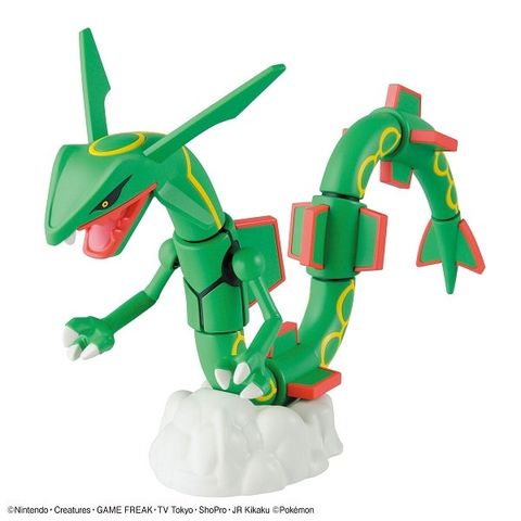 Mô hình Pokemon Rayquaza Pokemon Plamo Collection lắp ráp
