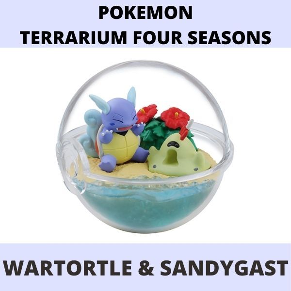  Pokemon Terrarium Collection Four Seasons - Mô hình chính hãng Rement (Random) 