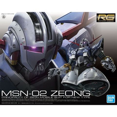 MSN-02 Zeong (RG - 1/144) - Mô hình Gundam chính hãng Bandai