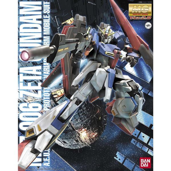  MSZ-006 Zeta Gundam Ver. 2.0 - MG 1/100 - Robot Gunpla chính hãng Bandai 