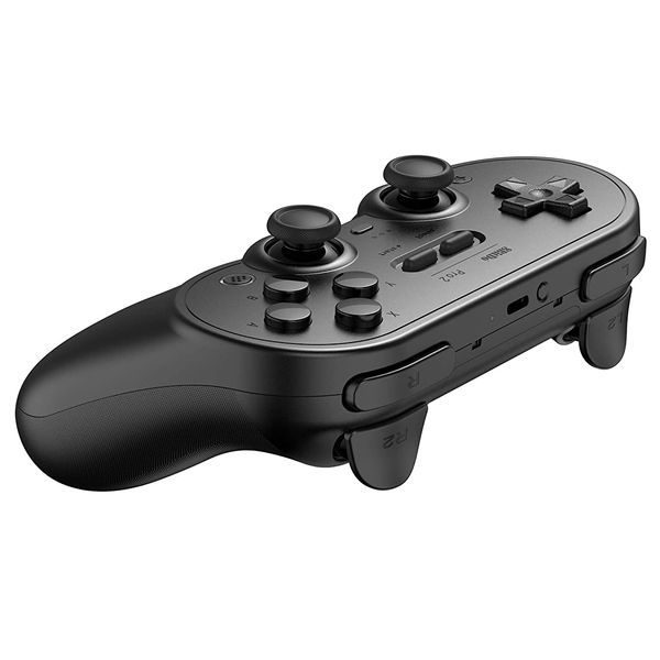  Tay cầm 8BitDo Pro 2 Bluetooth Gamepad Black Edition - Hall Effect joysticks 