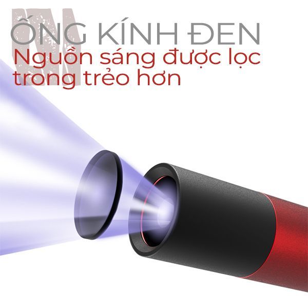  Đèn UV Torch Flashlight Hobby Mio Pin Sạc 