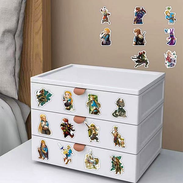  Hình dán Sticker tổng hợp The Legends of Zelda 50 cái ngẫu nhiên 
