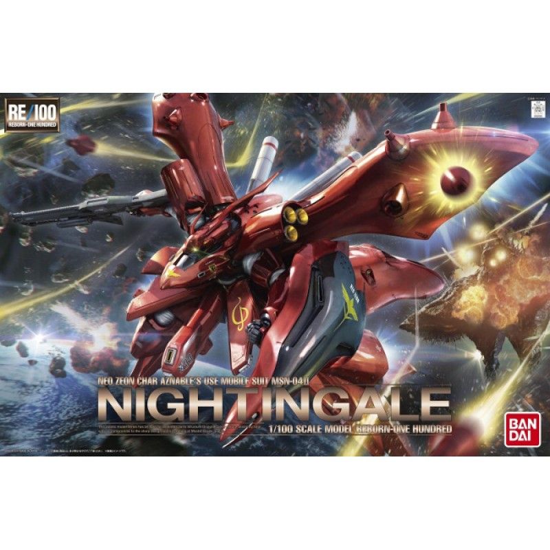  MSN-04II NIGHTINGALE (RE/100 - 1/100) - Mô hình lắp ráp chính hãng Bandai 