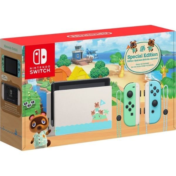  Nintendo Switch Animal Crossing New Horizons Special Edition 