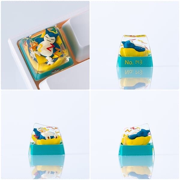  Nút Keycap Artisan Resin Pokemon Terrarium Vol 1 