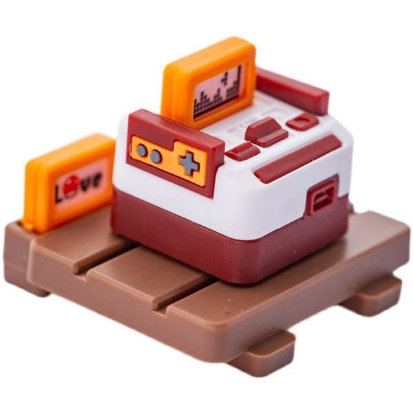  Nút nhựa Keycap máy game 4 nút FC FAMICOM Retro cho phím cơ 