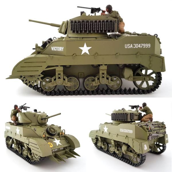  Mô hình xe tăng U.S. Light Tank M5A1 Pursuit Operation Set 1/35 - Tamiya 35313 