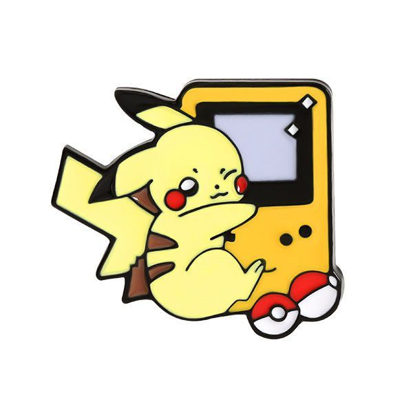  Pin cài áo hình Pokemon Gameboy phong cách Retro 