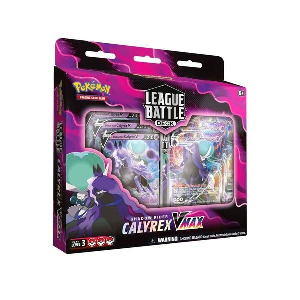  PD102 - Bài Pokemon TCG Shadow Rider Calyrex VMAX League Battle Deck 