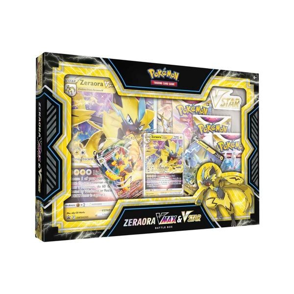  PB164 - Bài Pokemon TCG Zeraora VMAX & VSTAR Battle Box 