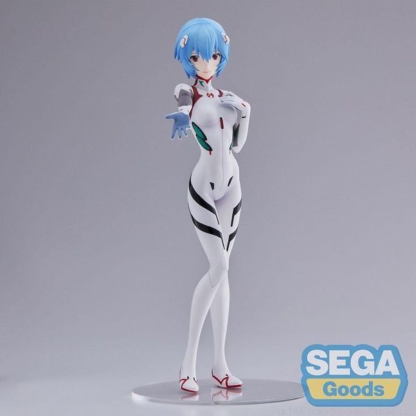  Rei Ayanami Hand Over Momentary White - Evangelion - SPM Figure Sega 