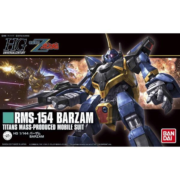  RMS-154 Barzam - HGUC 1/144 - Mô hình Gundam chính hãng Bandai 