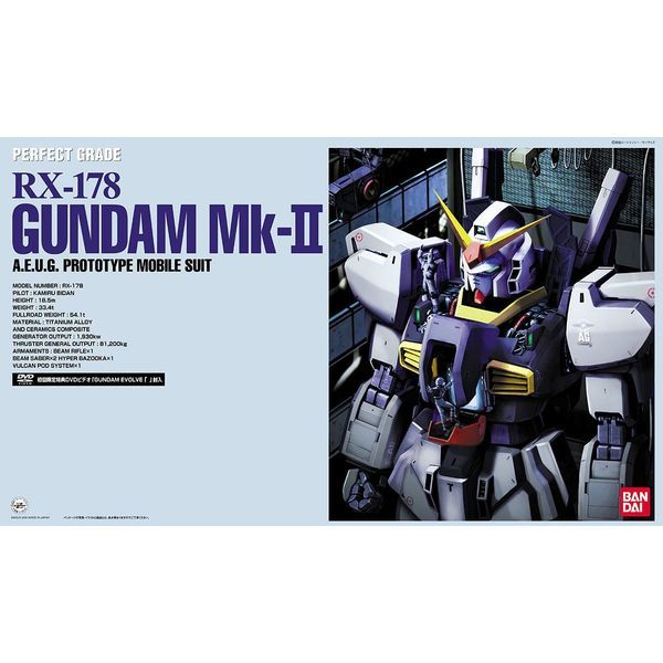  RX-178 Gundam Mk-II A.E.U.G. - PG 1/60 - Mô hình Gunpla chính hãng Bandai 