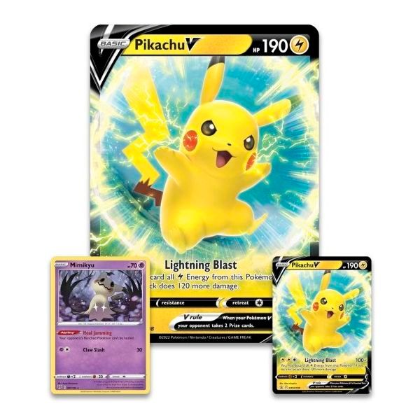  PB169 - Bài Pokemon TCG Pikachu V Box 