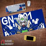  Lót chuột gaming cỡ lớn in hình anime GN-001 Gundam Exia Blue 