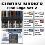 Gundam Marker Fine Edge Set 2 GMS126 - Bút tô màu Gundam 
