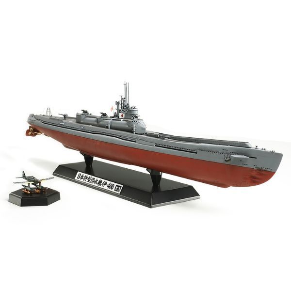  Mô hình tàu ngầm Japanese Navy Submarine I-400 1/350 - Tamiya 78019 