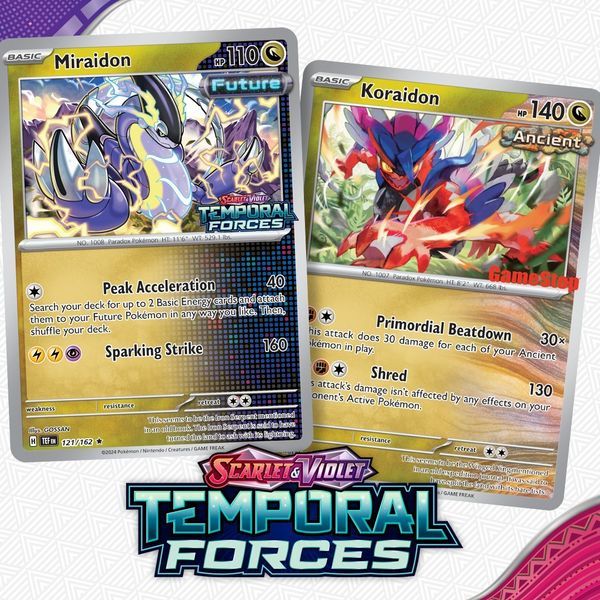  PP44 - Thẻ bài Pokemon TCG Temporal Forces Booster Pack 