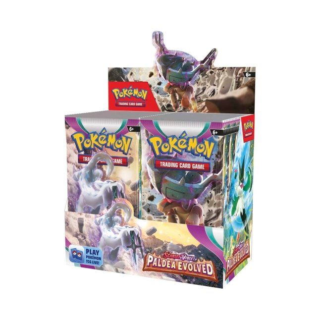  PP40 - Thẻ bài Pokemon TCG Paldea Evolved Booster Pack 