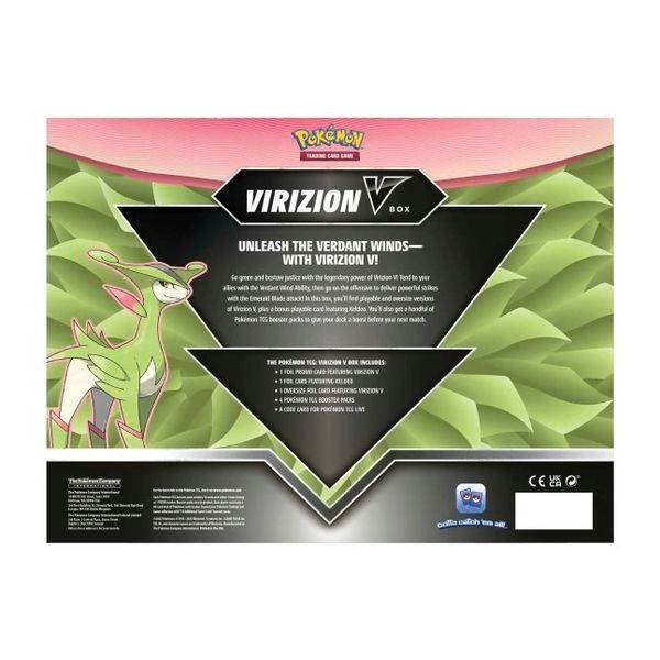  PB168 - Bài Pokemon TCG Virizion V Box 