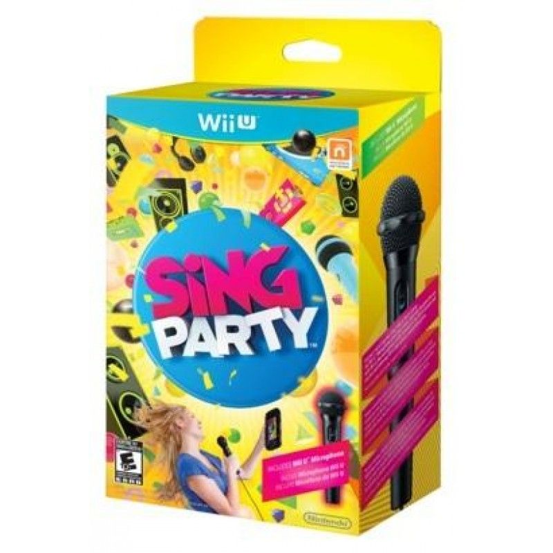  U009 - SING PARTY WITH MICROPHONE WII U 