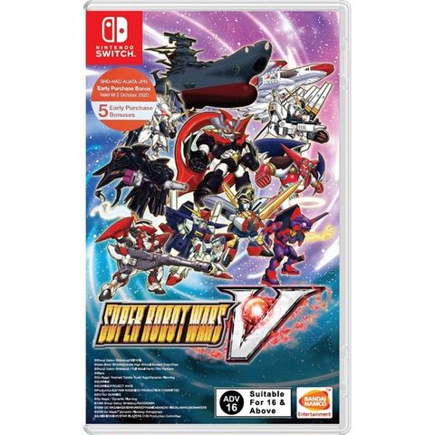  SW134 - Super Robot Wars V cho Nintendo Switch 