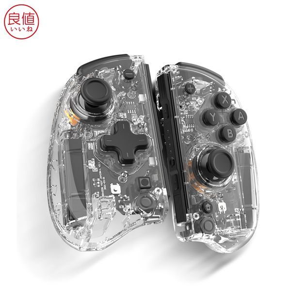  Tay cầm IINE Split Pad Pro Joy-con cho Nintendo Switch - Trong Suốt 