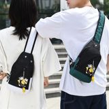  Túi đeo chéo Pikachu tặng kèm móc khóa Pokemon 