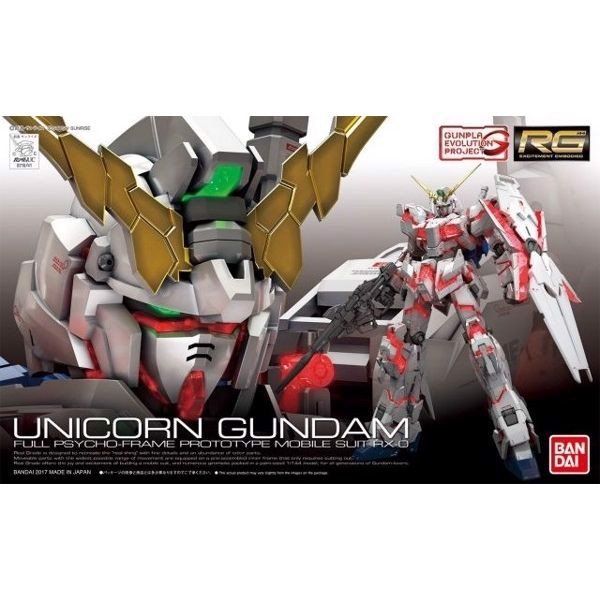  Unicorn Gundam (RG - 1/144) - Mô hình lắp ráp Gunpla chính hãng Bandai 