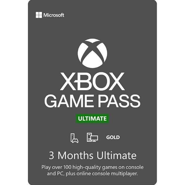  Xbox Game Pass Ultimate 3 Month Membership Digital Code 