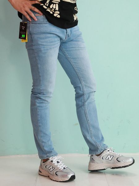  Quần jeans nam ống côn Brandsio Slim Fit 