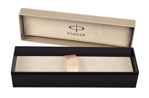 Bút bi Parker Jotter 17 Stainless Steel cài vàng