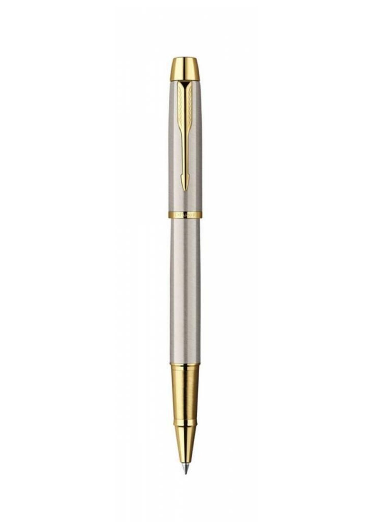 Bút Lông Bi Parker IM Brushed Nickel GT RB